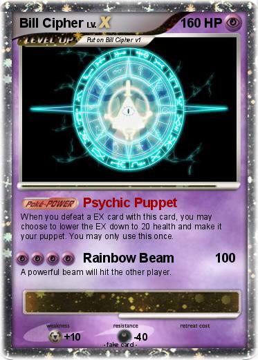Pokemon Bill Cipher
