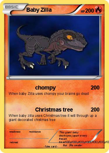 Pokemon Baby Zilla