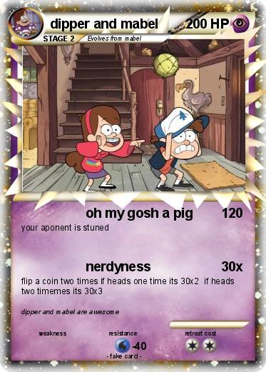 Pokemon dipper and mabel
