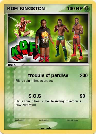 Pokemon KOFI KINGSTON