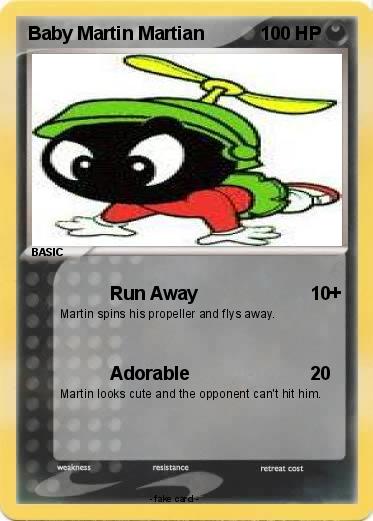 Pokemon Baby Martin Martian