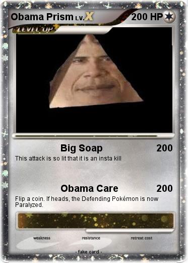 Pokemon Obama Prism