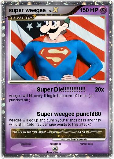 Pokemon super weegee