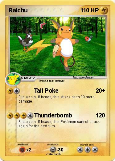Pokemon Raichu