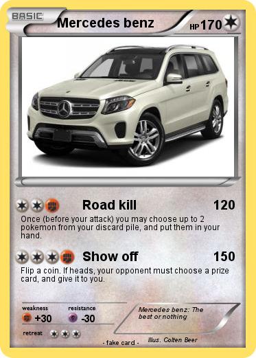 Pokemon Mercedes benz