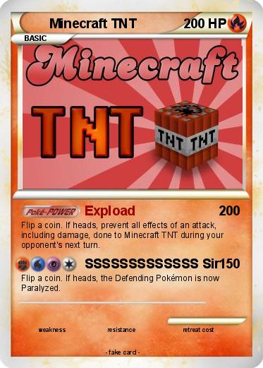 Pokemon Minecraft TNT
