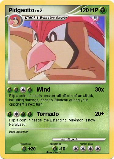 Pokemon Pidgeotto