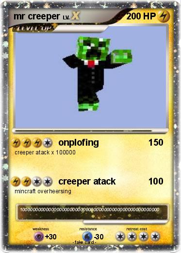 Pokemon mr creeper