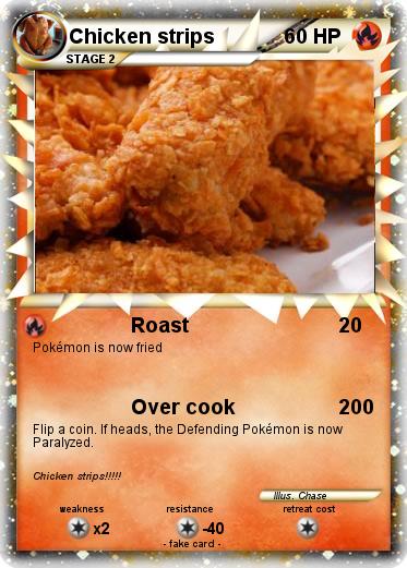Pokemon Chicken strips