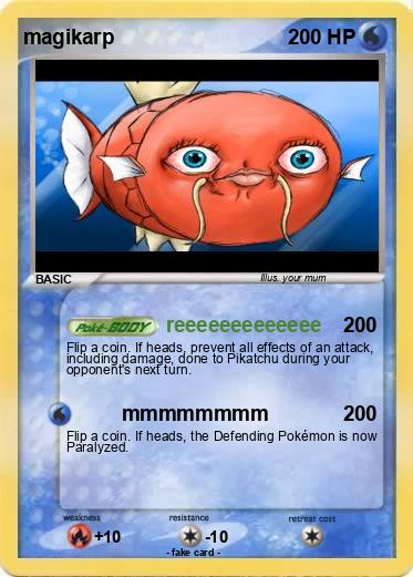 Pokemon magikarp