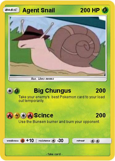 Pokemon Agent Snail