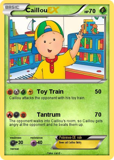 Pokemon Caillou