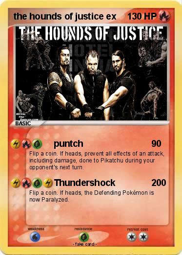 Pokemon the hounds of justice ex