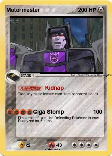 Pokemon Motormaster