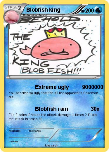 Pokemon Blobfish king