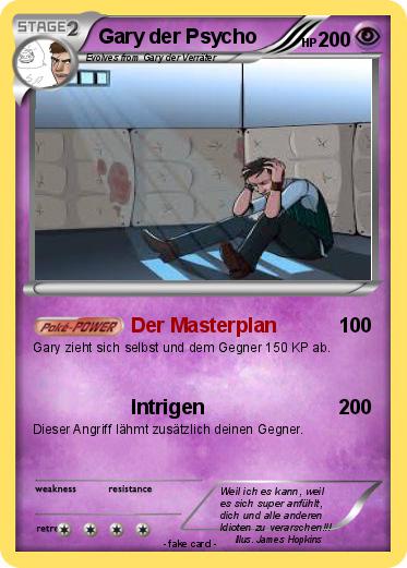 Pokemon Gary der Psycho