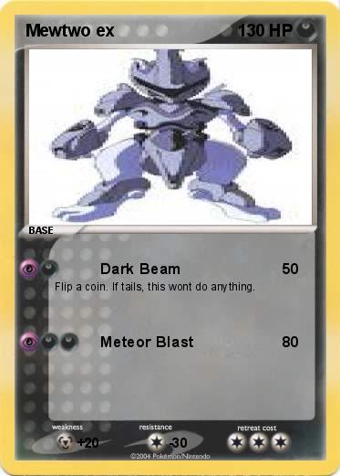 Pokemon Mewtwo ex