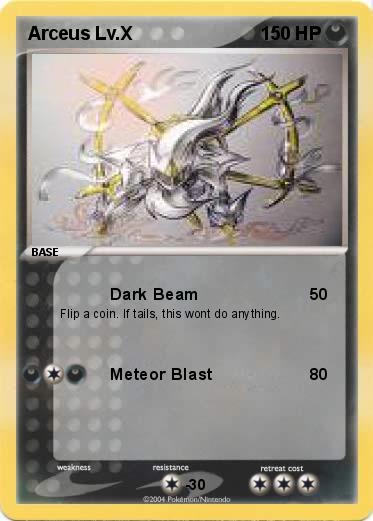 Pokemon Arceus Lv.X