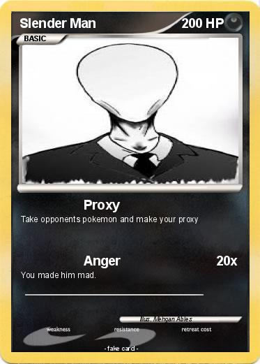 Pokemon Slender Man