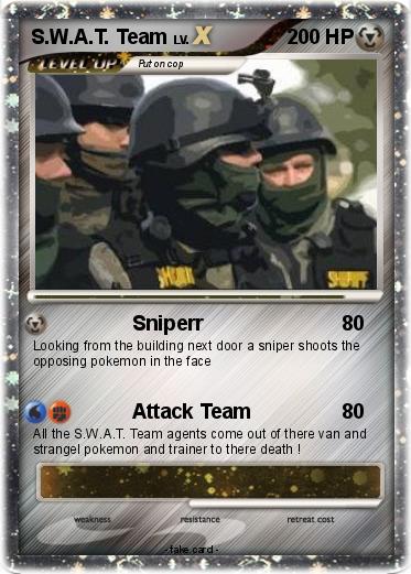 Pokemon S.W.A.T. Team