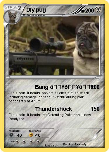 Pokemon DIy pug