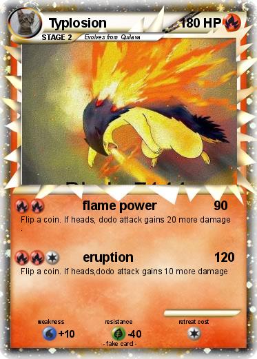 Pokemon Typlosion
