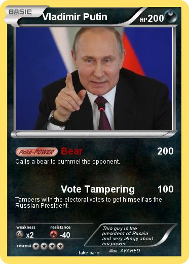 Pokemon Vladimir Putin