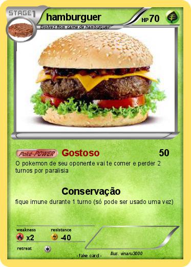 Pokemon hamburguer