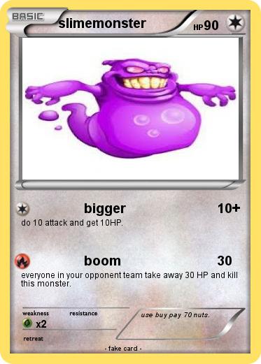 Pokemon slimemonster