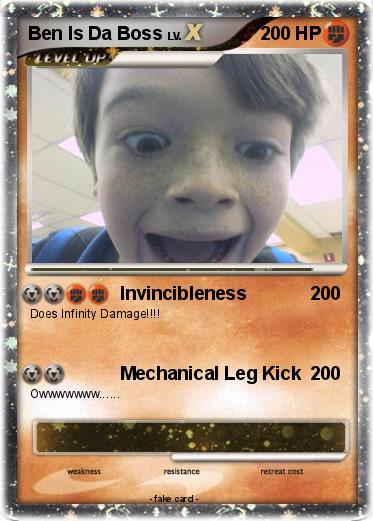 Pokemon Ben Is Da Boss