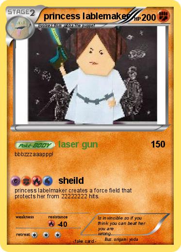 Pokemon princess lablemaker