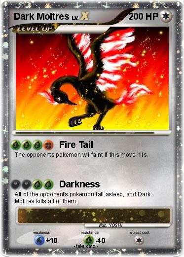 Pokemon Dark Moltres