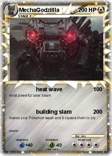 Pokemon MechaGodzillla
