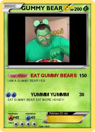 Pokemon GUMMY BEAR