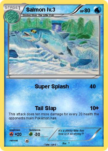 Pokemon Salmon lv.3