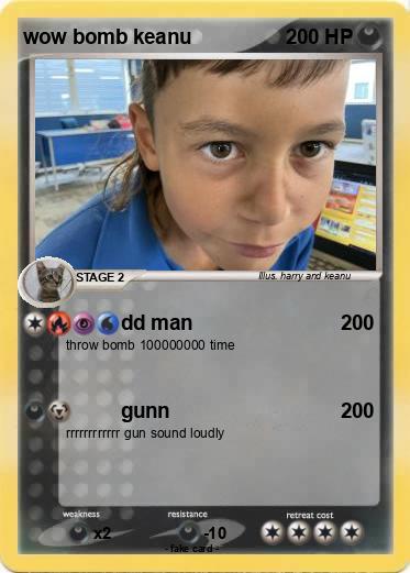 Pokemon wow bomb keanu
