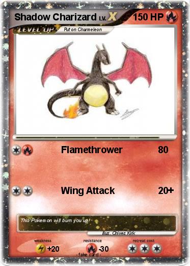 Pokemon Shadow Charizard