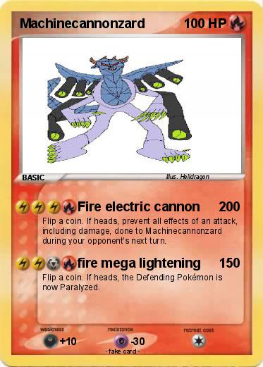 Pokemon Machinecannonzard