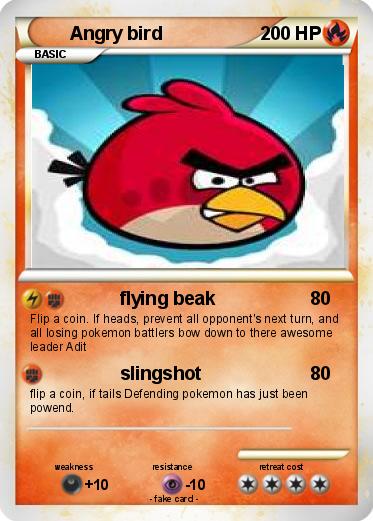 Pokemon Angry bird