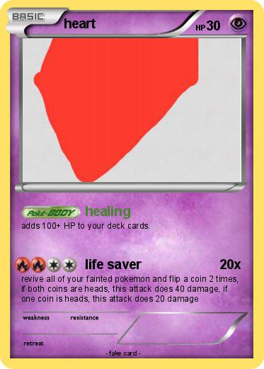 Pokemon heart