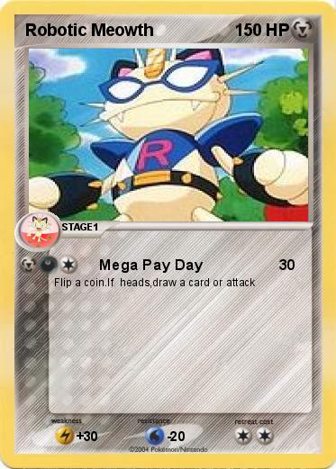 Pokemon Robotic Meowth