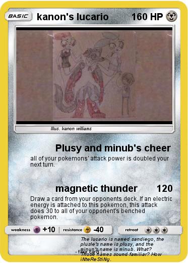 Pokemon kanon's lucario