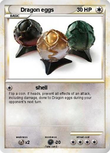 Pokemon Dragon eggs