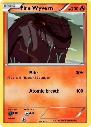 Pokemon Fire Wyvern
