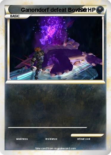 Pokemon Ganondorf defeat Bowser