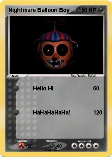 Pokemon Nightmare Balloon Boy