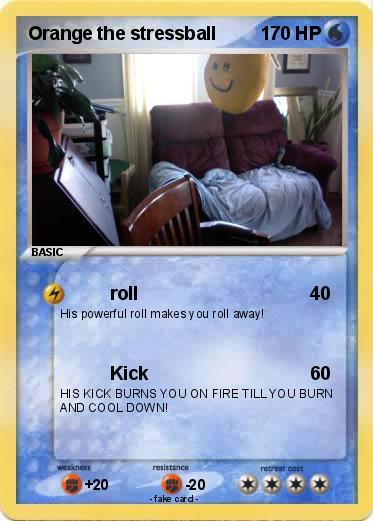 Pokemon Orange the stressball