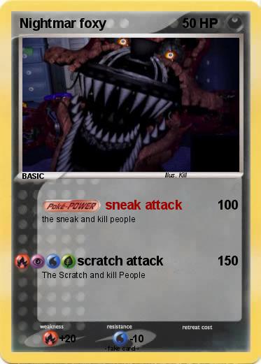 Pokemon Nightmar foxy