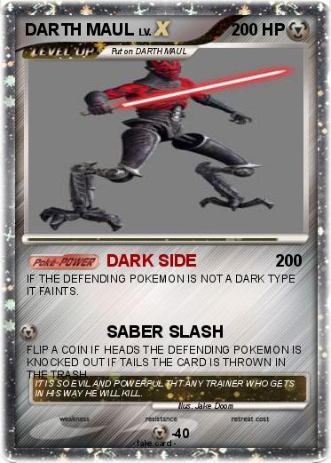 Pokemon DARTH MAUL