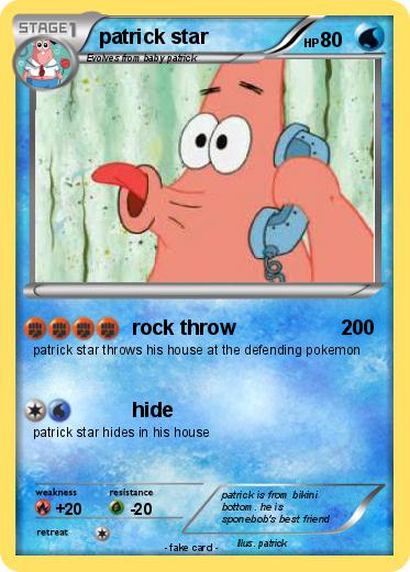 Pokemon patrick star